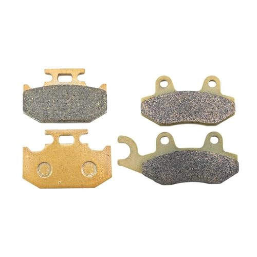 Auto Bremsbeläge Für Yamaha YZ 125 1992–1997 DT WR 200 Und 230 1992–1997 Für Lanza TT 250 R TTR TT-R WR 250 XTZ 250 YZ 250 Zubehör(All 2 pair) von IBNA