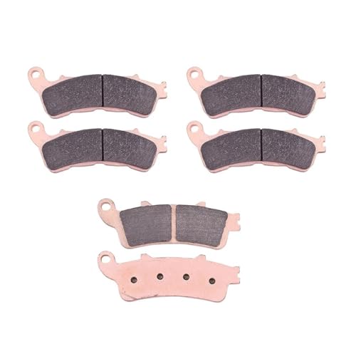 Auto Bremsbeläge Vorne Und Hinten Für Deauville NT 700 VFR800 VFR800A VFR 800 XL1000 XL1000V Für Varadero XL 1000 ST1300 1300 Zubehör(1set Copper) von IBNA
