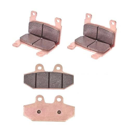 Auto Für HAR/LEY DAVID/SON FLHC S FXST FLSL FXBR S FLDE FXBB Für Street Bob FLFBS FXFB FXBS Für Fat Boy FXLRS Für Low Rider FLSB Sport Bremsbeläge Zubehör(Copper one set) von IBNA