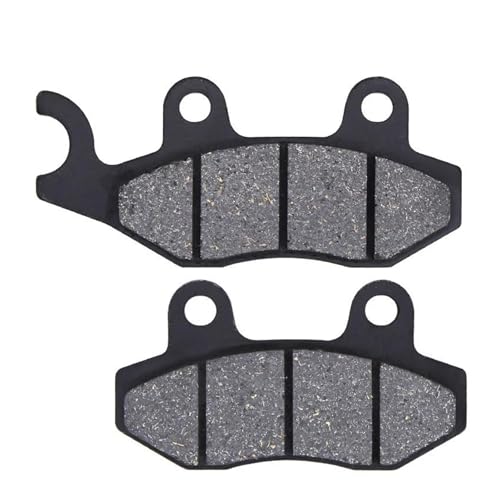 Auto Für Kawasaki KLR650 KL650E KLR 650 KL650 E KL 650 2008 2009 2010 2011 2012 2013 2014 2015 2016 Motorrad Vorne Hinten Bremsbeläge Zubehör(1 Paar vorne) von IBNA