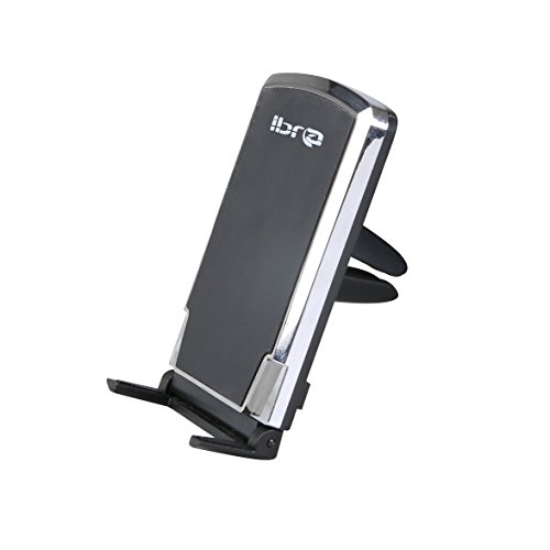 IBRA Universal Air Vent Magnetverschluss Handy KFZ Halterung Halter mit Fast Swift-snap Technologie für Smartphones und Mini-Tablets (schwarz) von IBRA