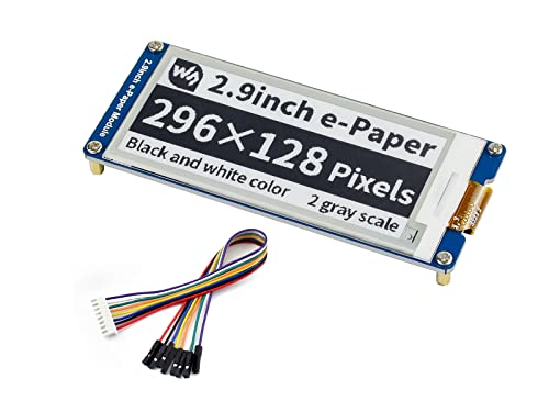 2.9inch E-Paper Module 296x128 Resolution 3.3V/5V Two-Color E-Ink Display Module epaper Screen SPI Interface for Raspberry Pi/Arduino/Nucleo Support Partial Refresh von IBest