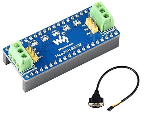 IBest 2-Channel RS232 Module Board Converting UART to RS232 for Raspberry Pi Pico Mini Board, Transceiver SP3232EEN,300~912600bps BAUDRATE,Using UART Bus von IBest