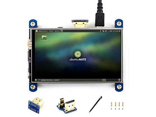 IBest 4inch HDMI LCD IPS Display 800 * 480 Resistive Touch Screen HDMI Module for Raspberry Pi 3/2/1 Model B/B +/A/A + von IBest