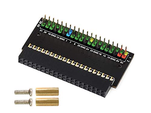 IBest for Raspberry Pi 400 GPIO Header Adapter 40 PIN Color-Coded Header Expansion Board,Easy Expansion von IBest