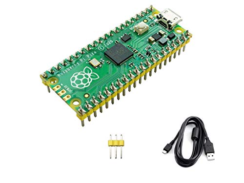 IBest for Raspberry Pi Pico RP2040 Microcontroller Board with Pre-Soldered Header Flexible Mini Board Based on Raspberry Pi RP2040 Chip,Dual-core Arm Cortex M0+ Processor,Support C/C++/Python von IBest