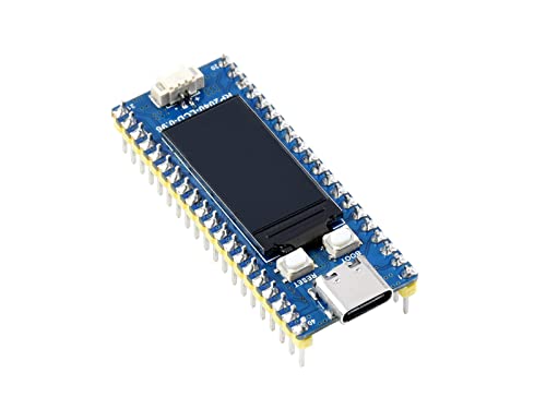 RP2040-LCD-0.96-M Mini Development Board with Pre-Soldered Header Based on Raspberry Pi Microcontroller RP2040,High-Performance Pico-Like MCU Board,Onboard 0.96 inch LCD,Low-Cost, USB-C Connector von IBest