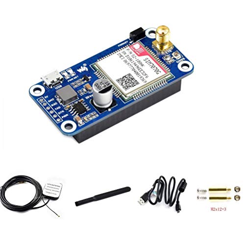 SIM7070G NB-IoT/Cat-M/GPRS/GNSS HAT for Raspberry Pi 4B/3B+/3B/2B/B+/A+/Zero/Zero W Based on SIM7070G,Supports GNSS Positioning,Global Band Support von IBest