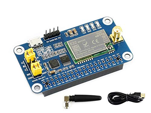 SX1262 868M LoRa HAT Board for Raspberry Pi/Arduino/STM32,Spread Spectrum Modulation Covers 868MHz Frequency Band Support Data Transmission up to 5km via Serial Port von IBest