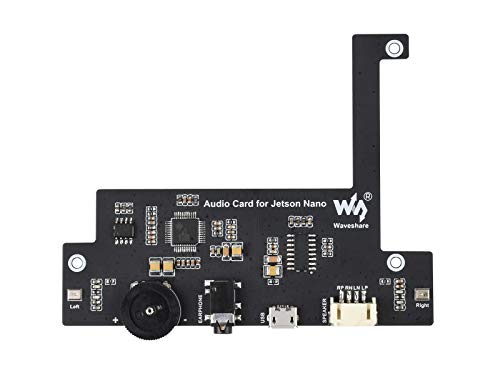 USB Audio Codec Sound Card for Jetson Nano Series Board, Audio Card,Recording and Playback Support, Built-In Microphone and Speaker Header,Driver-Free, Plug and Play von IBest