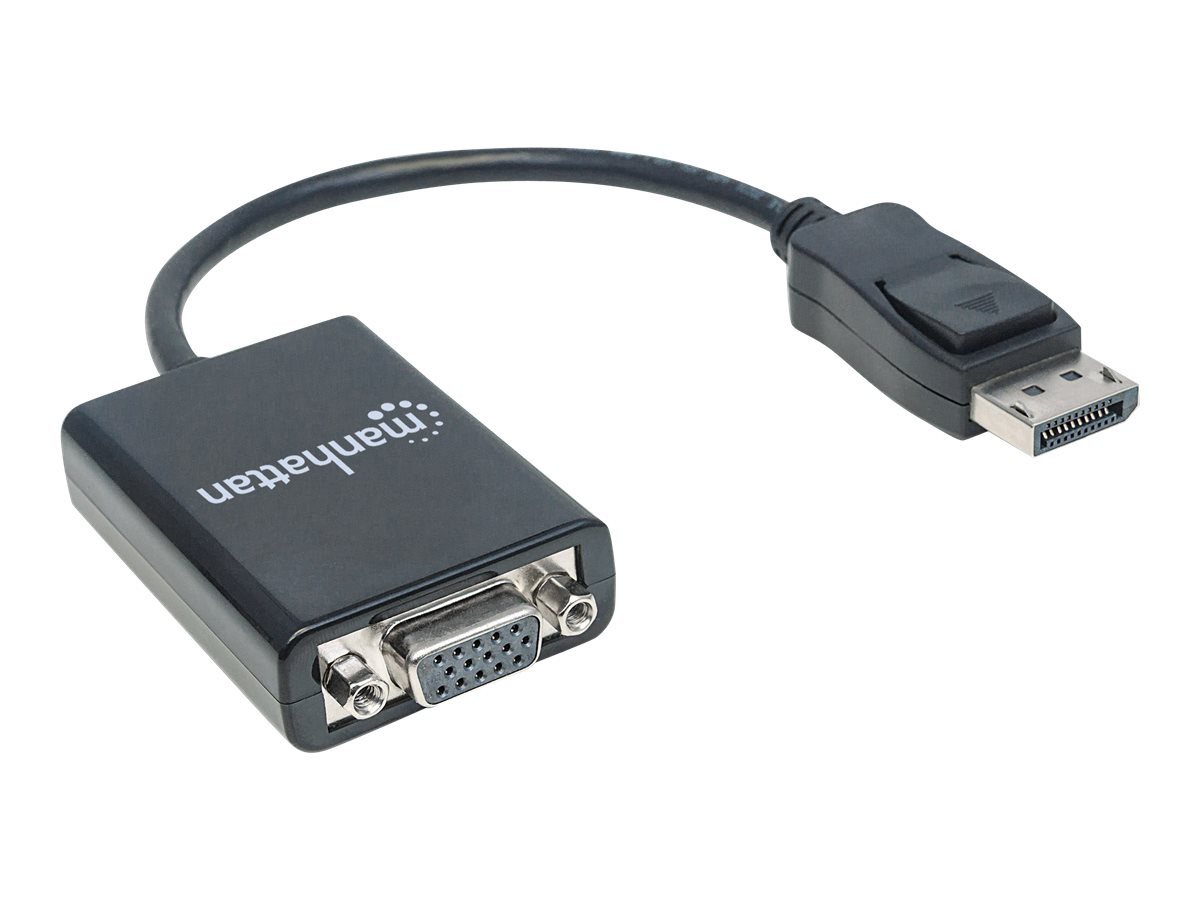 IC INTRACOM DisplayPort Male to VGA HD15 Female Adapter - 15 cm (6Inch) - Activ... Computer-Kabel von IC INTRACOM