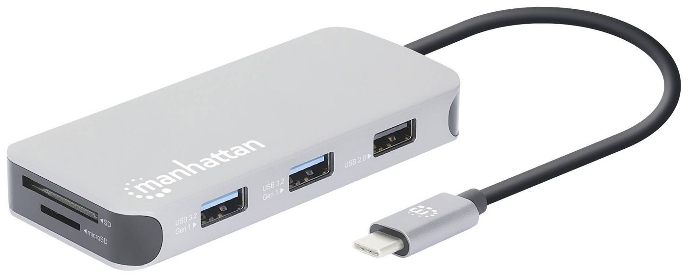 IC INTRACOM Laptop-Dockingstation MANHATTAN USB-C 8-in-1 Dockingstation HDMI RJ45 3xUSB-A IC INTRACOM Laptop-Dockingstation MANHATTAN USB-C 8-in-1 Dockingstation HDMI RJ45 3xUSB-A von IC INTRACOM