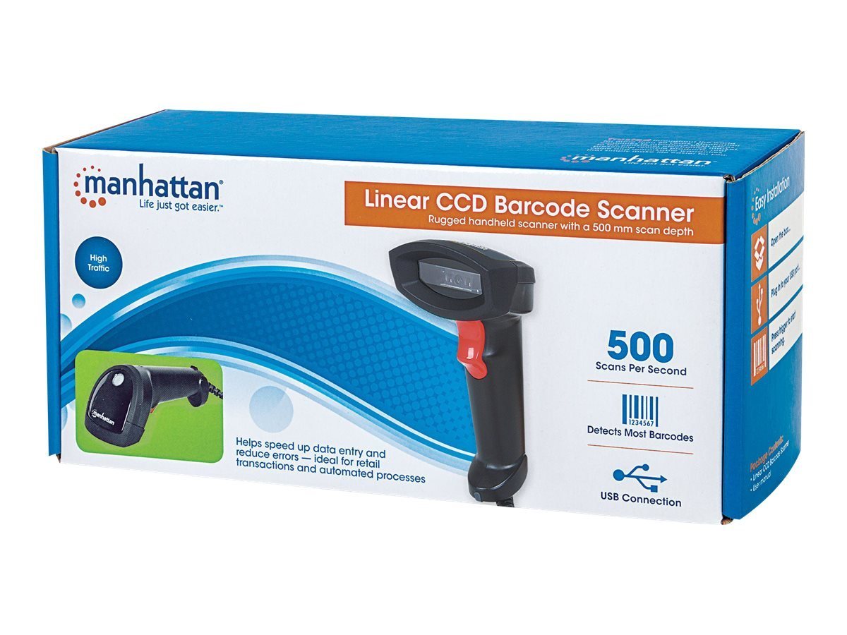 IC INTRACOM MANHATTAN Barcode CCD (USB) [bk] Handscanner von IC INTRACOM
