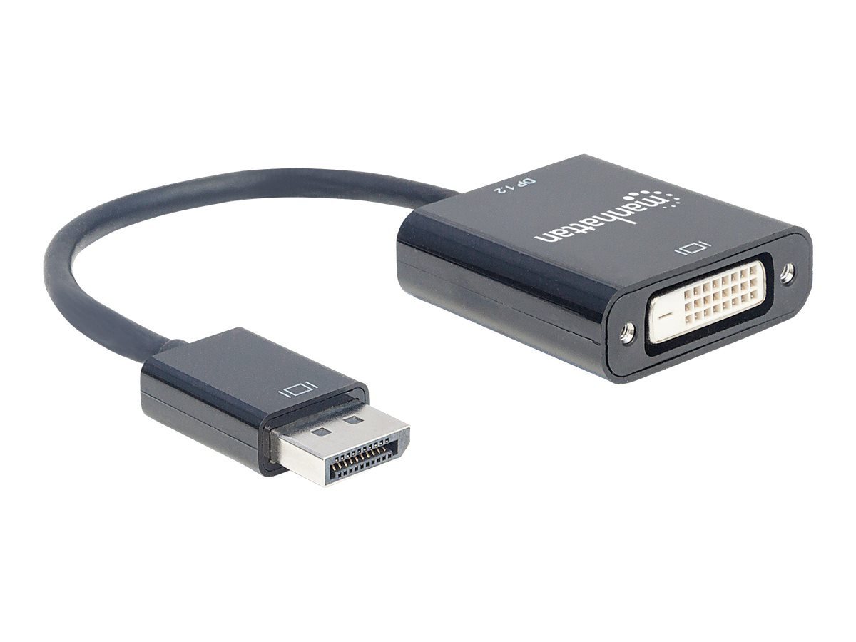 IC INTRACOM MANHATTAN DisplayPort 1.2a to DVI-D Adapter, DisplayPort 1.2a Male ... Computer-Kabel von IC INTRACOM