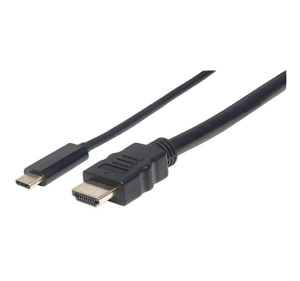 IC INTRACOM MANHATTAN USB Typ C auf HDMI-Adapterkabel 1m Konvertiert das Altern... Computer-Kabel von IC INTRACOM