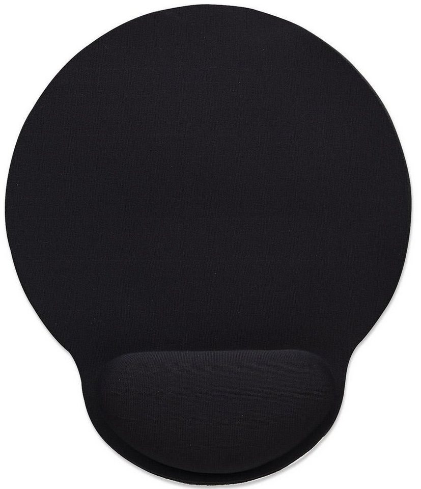 IC INTRACOM Mauspad Manhattan Mousepad mit Handgelenkauflage schwarz von IC INTRACOM