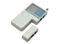 Intellinet 4-in-1 Kabeltester, RJ-11, RJ-45, USB und BNC, Test mit einer Taste - Netzwerktester von IC Intracom