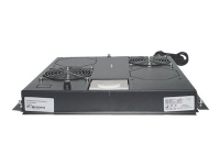 Intellinet - Rack-Lüftereinsatz - mit 2 cooling fans - Wechselstrom 220/240 V - Schwarz, RAL 9005 - 1U - 48.3 cm (19) von IC Intracom