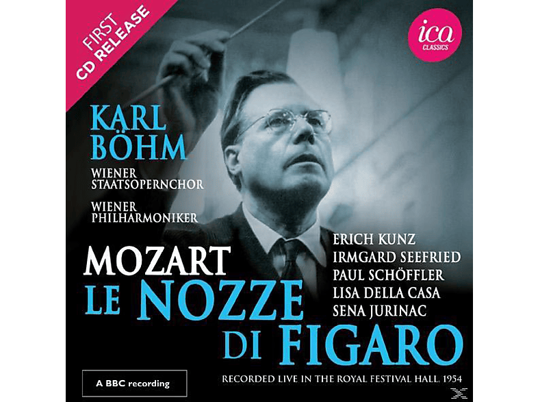 Karl/wiener Philharmoniker/staatsopernchor Böhm - Le Nozze di Figaro (CD) von ICA CLASSI