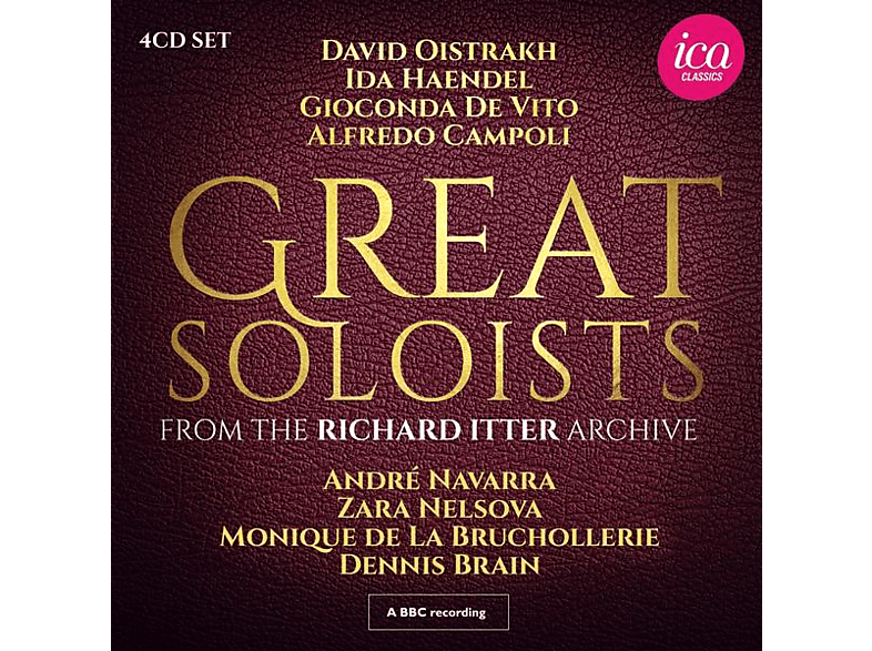 VARIOUS - Great Soloists from the Richard Itter Archive (CD) von ICA CLASSI