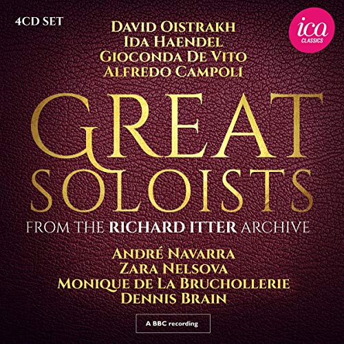 Great Soloists from the Richard Itter Archive von ICA CLASSICS