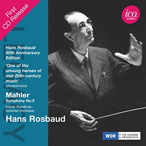 Mahler: Sinfonie Nr. 5 - Hans Rosbaud 50th Anniversary Edition von ICA Classics