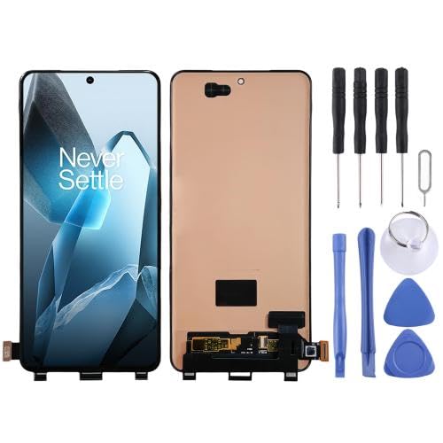 ICBAYXTS YXNCJP DSZQKS for OnePlus13 CPH2655 CPH2653 PJZ110 AMOLED LCD-Bildschirm mit Digitizer-Vollmontage ohne Fingerabdruck-Flexkabel von ICBAYXTS