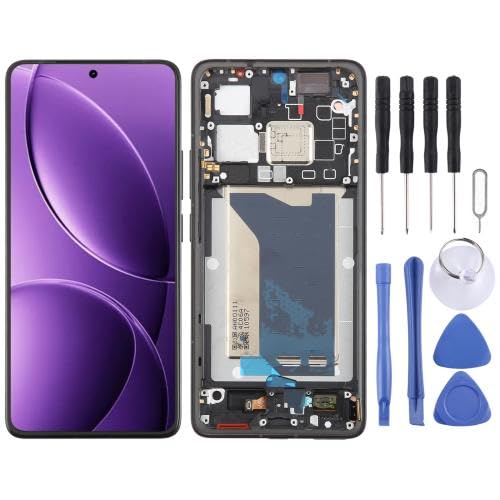 ICBAYXTS YXNCJP DSZQKS for Redmi K80 Pro AMOLED LCD Screen Digitizer Full Assembly with Frame(Black) von ICBAYXTS