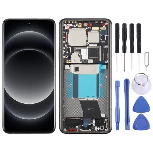 ICBAYXTS YXNCJP DSZQKS for Xiaomi14Ultra AMOLED LCD Screen Digitizer Full Assembly with Frame(Black) von ICBAYXTS