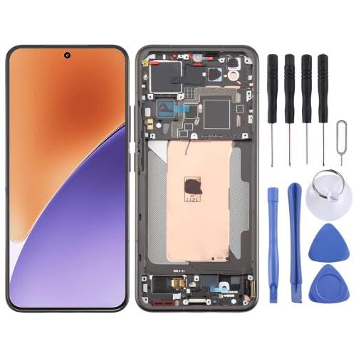 ICBAYXTS YXNCJP DSZQKS for Xiaomi15 AMOLED LCD Screen Digitizer Full Assembly with Frame(Frosted Black) von ICBAYXTS