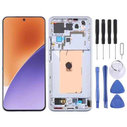 ICBAYXTS YXNCJP DSZQKS for Xiaomi15 AMOLED LCD Screen Digitizer Full Assembly with Frame(Frosted Blue) von ICBAYXTS