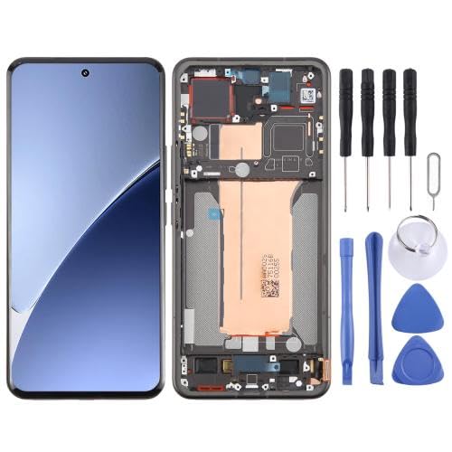 ICBAYXTS YXNCJP DSZQKS for Xiaomi15Pro AMOLED LCD Screen Digitizer Vollversammlung mit Rahmen(Black) von ICBAYXTS