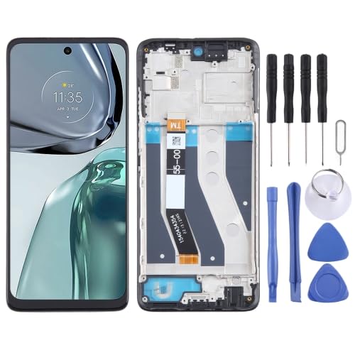 ICBAYXTS YXNCJP YXLGNDD for Moto G Play 2023 OEM LCD-Bildschirm Digitizer Komplettbaugruppe mit Rahmen(Color11) von ICBAYXTS