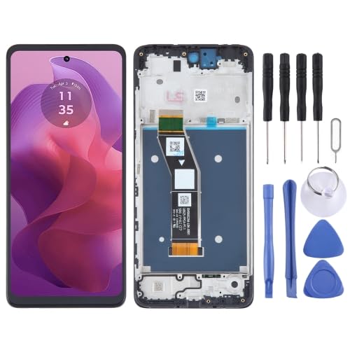 ICBAYXTS YXNCJP YXLGNDD for Moto G Play 2023 OEM LCD-Bildschirm Digitizer Komplettbaugruppe mit Rahmen(Color15) von ICBAYXTS