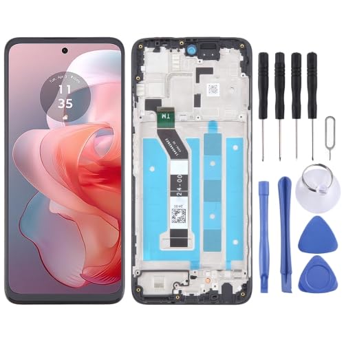 ICBAYXTS YXNCJP YXLGNDD for Moto G Play 2023 OEM LCD-Bildschirm Digitizer Komplettbaugruppe mit Rahmen(Color18) von ICBAYXTS