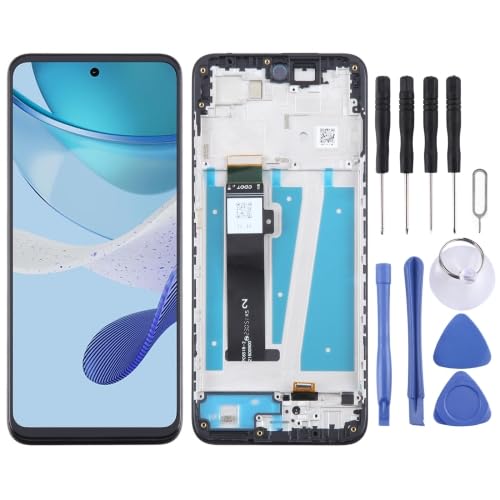 ICBAYXTS YXNCJP YXLGNDD for Moto G Play 2023 OEM LCD-Bildschirm Digitizer Komplettbaugruppe mit Rahmen(Color3) von ICBAYXTS