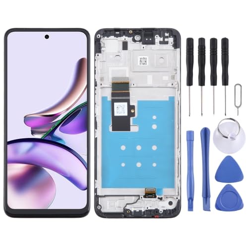 ICBAYXTS YXNCJP YXLGNDD for Moto G Play 2023 OEM LCD-Bildschirm Digitizer Komplettbaugruppe mit Rahmen(Color6) von ICBAYXTS