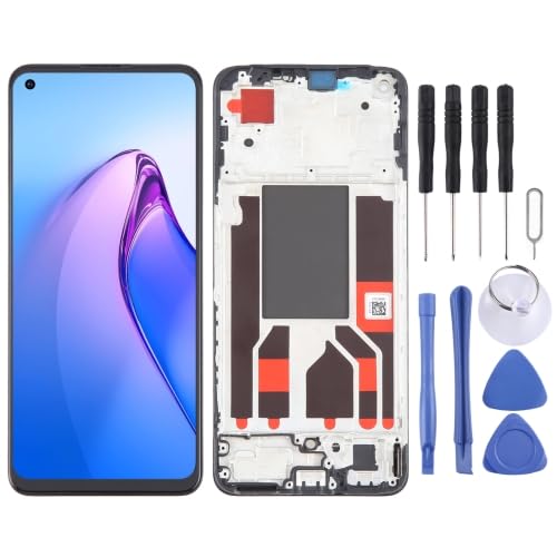 ICBAYXTS YXNCJP YXLGNDD for OP/PO F21 Pro AMOLED LCD-Bildschirm Digitizer Komplettbaugruppe mit Rahmen(Color3) von ICBAYXTS