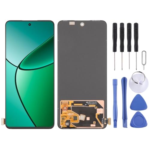 ICBAYXTS YXNCJP YXLGNDD for Realme Narzo50 Pro AMOLED LCD Bildschirm mit Digitizer Vollmontage(Color12) von ICBAYXTS