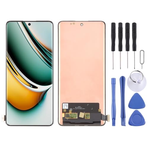 ICBAYXTS YXNCJP YXLGNDD for Realme Narzo50 Pro AMOLED LCD Bildschirm mit Digitizer Vollmontage(Color15) von ICBAYXTS