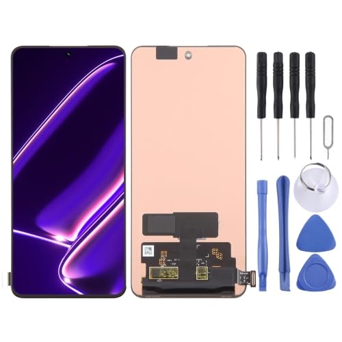 ICBAYXTS YXNCJP YXLGNDD for Realme Narzo50 Pro AMOLED LCD Bildschirm mit Digitizer Vollmontage(Color2) von ICBAYXTS