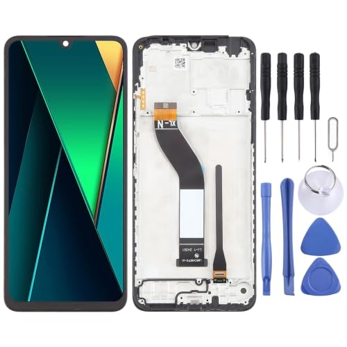 ICBAYXTS YXNCJP YXLGNDD for Redmi A3 Pro LCD Screen Digitizer Full Assembly with Frame(Color2) von ICBAYXTS