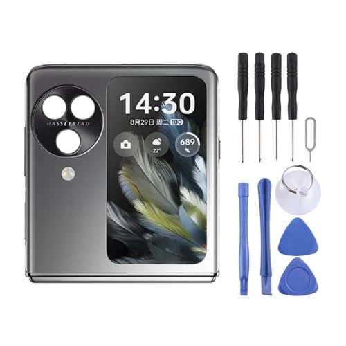 ICBAYXTS YXNCJP ZDSNAD for OP/PO Find N3 Flip LCD Sekundärbildschirm mit Digitizer-Vollmontage(Black) von ICBAYXTS