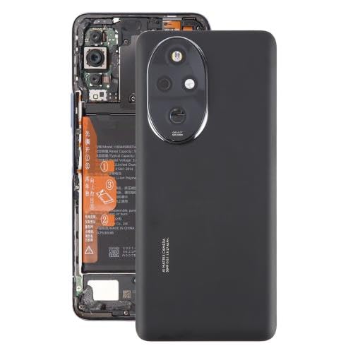 ICBAYXTS ZYGXJP DSZQKS for Honor200Pro OEM-Akku-Rückabdeckung mit Kameraobjektivabdeckung(Black) von ICBAYXTS