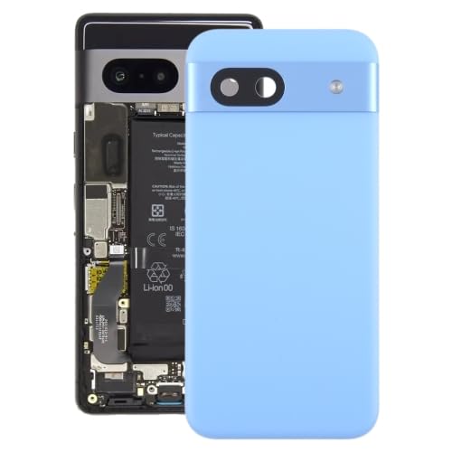 ICBAYXTS ZYGXJP KXDSGFA for Pixel8a Akku-Rückseite mit Kameraobjektivabdeckung(Blue) von ICBAYXTS