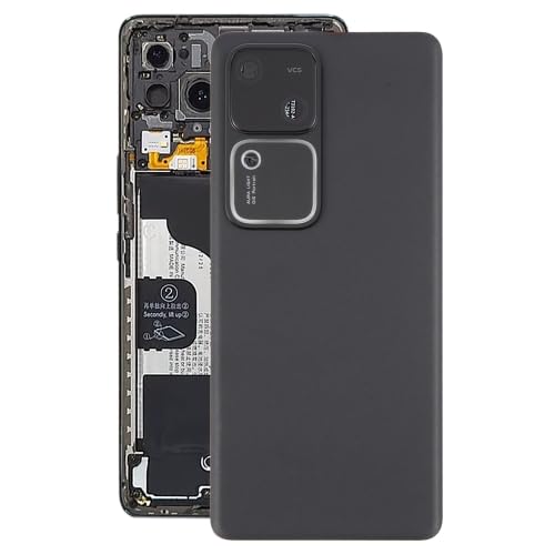 ICBAYXTS ZYGXJP LXKQFXMS for vi-vo V30 5G Akku-rückseitige Abdeckung mit Kameraobjektivabdeckung(Black) von ICBAYXTS