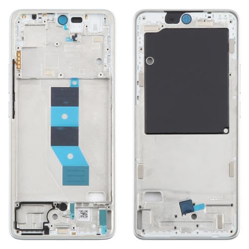 ICBAYXTS ZYGXSD DSZQKS for Redmi Note14 4G Mittleren Rahmen Lünette Platte(Silver) von ICBAYXTS