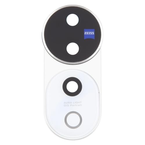 ICBAYXTS ZYGXSD LXKQFXMS for vi-vo V40 Pro Rückkamera-Objektivabdeckung(Weiß) von ICBAYXTS