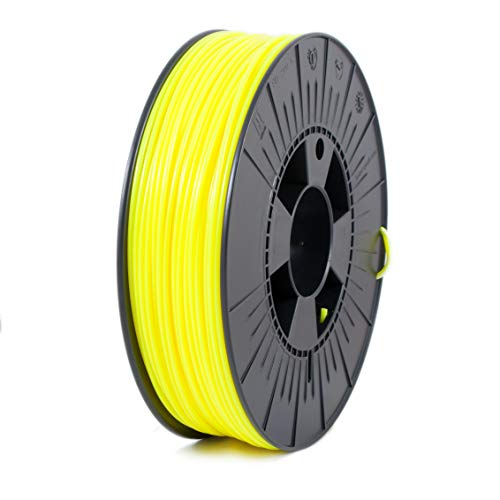ICE FILAMENTS, ABS Filament, 3D Drucker Filament, 2.85mm, 0.75kg, Fluo Young Yellow (Fluoreszierendes Gelb) von ICE FILAMENTS