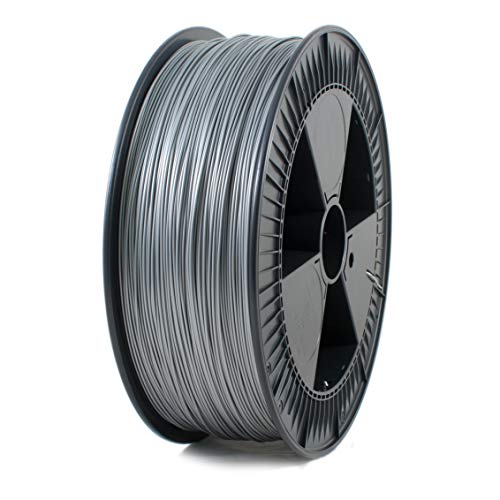 ICE FILAMENTS, PLA Filament, 3D Drucker Filament, 1.75mm, 2.3kg, Sparkling Silver (Silber) ICEFIL1PLA117 von ICE FILAMENTS